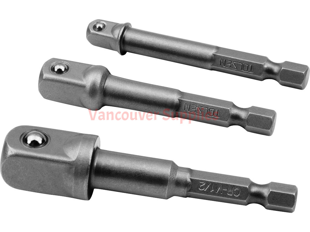 Hex outlet shank adapter
